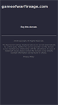 Mobile Screenshot of gameofwarfireage.com